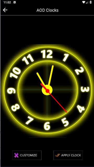 数字时钟壁纸 安卓版下载免费(AOD Clocks)