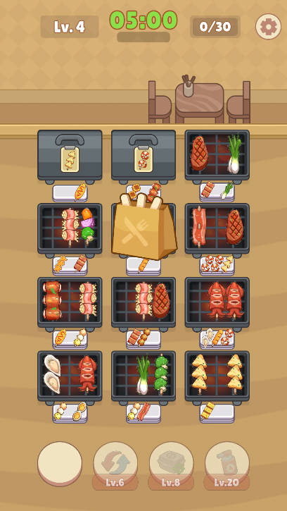 美食烧烤免广告版小游戏