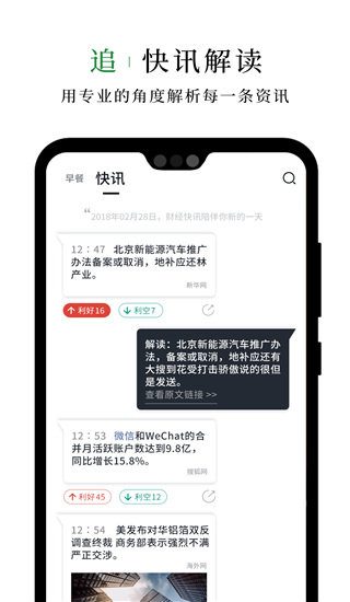 财经早餐app