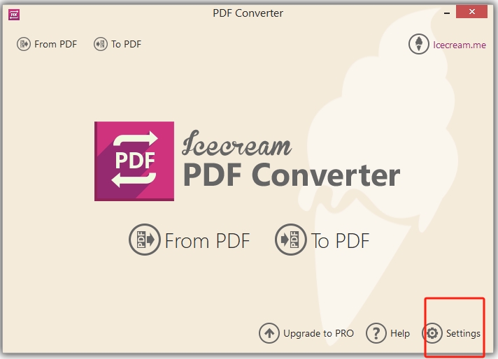 Icecream pdf converter电脑版