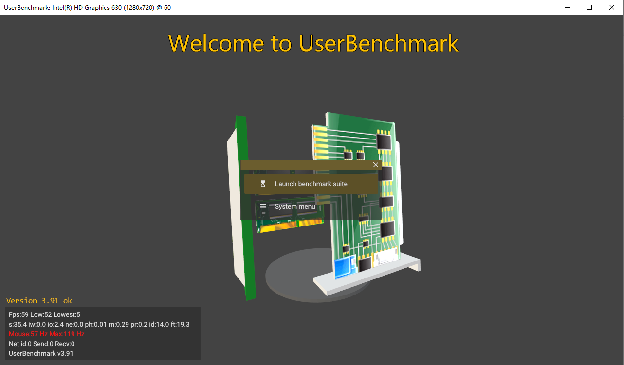 UserBenchmark(电脑性能测试软件)