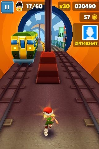 地铁跑酷开挂版(Subway Surf)