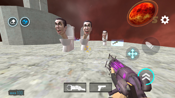 马桶人太空沙盒模组版(辅助菜单)新版