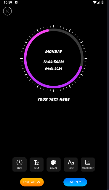 数字时钟壁纸 安卓版下载免费(AOD Clocks)v1.0.0(3)