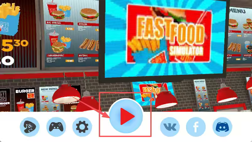 fast food simulator